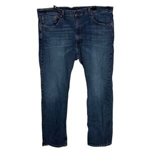 Levi's 559 Jeans Mens 40x32 Blue Denim Stretch Relaxed Fit‎ Straight Leg Zip Fly
